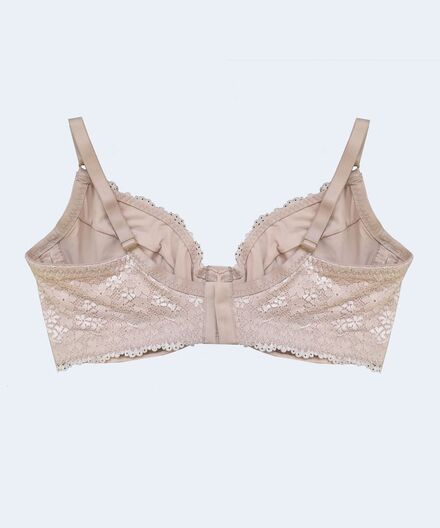 Suti Microfibra Trabalhada Sem Bojo Renda Plus Size Vi Lingerie Suti Microfibra Trabalhada