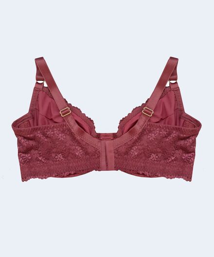 Suti Microfibra Trabalhada Sem Bojo Renda Plus Size Vi Lingerie Suti Microfibra Trabalhada