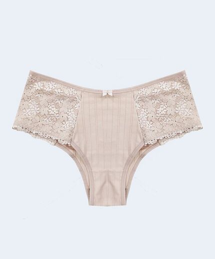 Calcinha Microfibra Trabalhada Renda Plus Size Vi Lingerie Calcinha