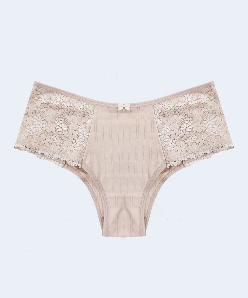 Calcinha Microfibra Trabalhada Renda Plus Size VI LINGERIE Calcinha Microfibra Trabalhada