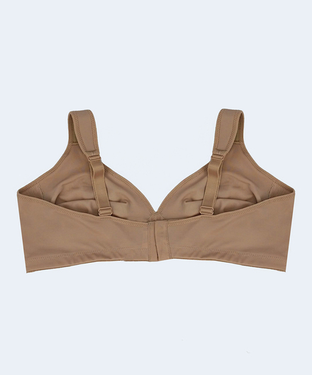 Sutiã Moldado Duplo sem Bojo Alça Reforçada Plus Size VI LINGERIE Sutiã Moldado Duplo sem