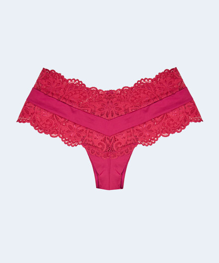 Calcinha de Microfibra com Renda Fio Duplo Laura - JOPY - Calcinha de